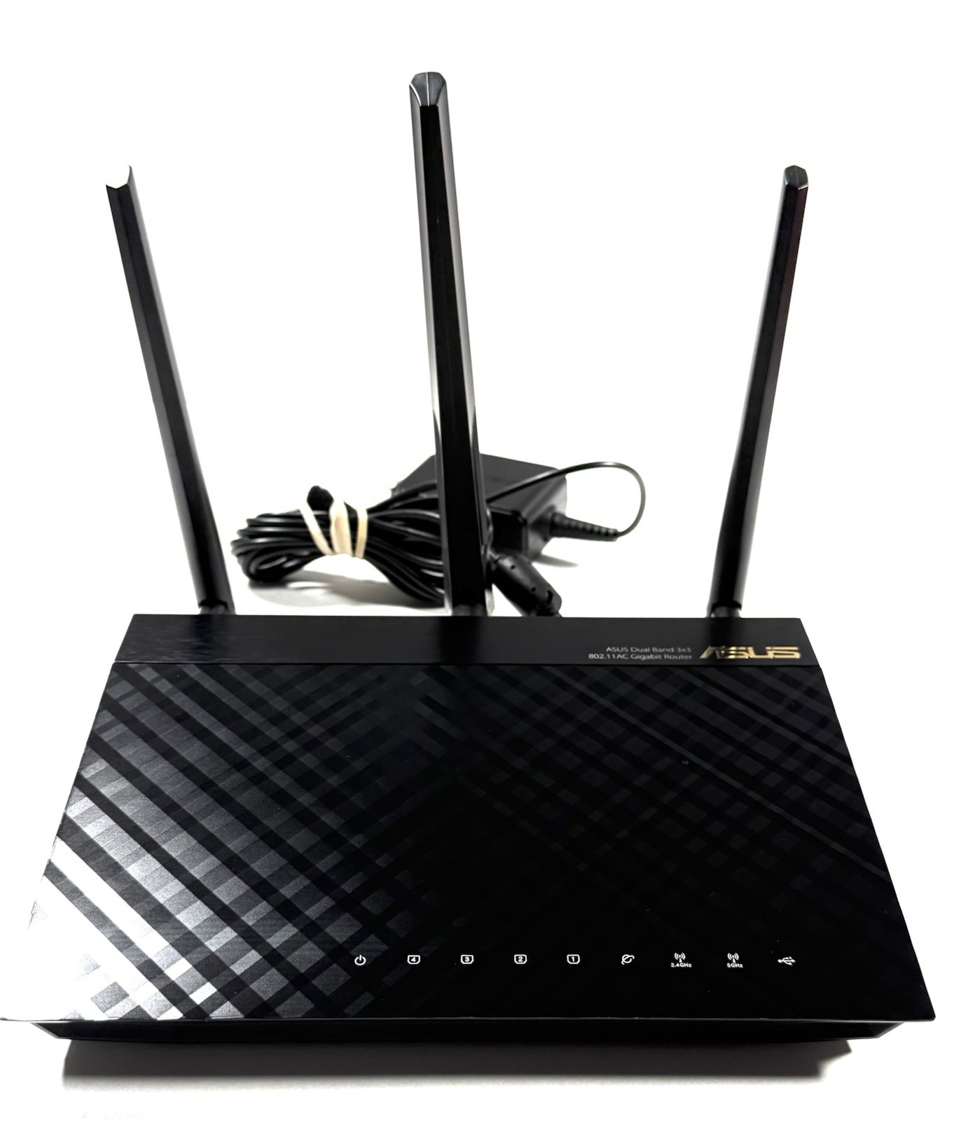 ASUS RT-AC66R Dual Band 802.11AC Gigabit Router with Power - Tested