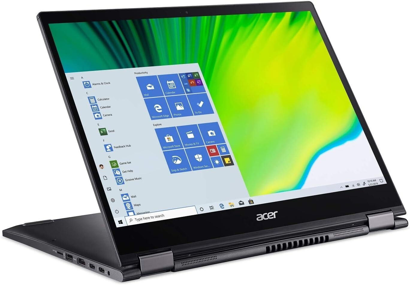 Open Box Acer Spin 5 Convertible Laptop Touch 13.3" i5-8265U 8G 256G Win 10 Pro