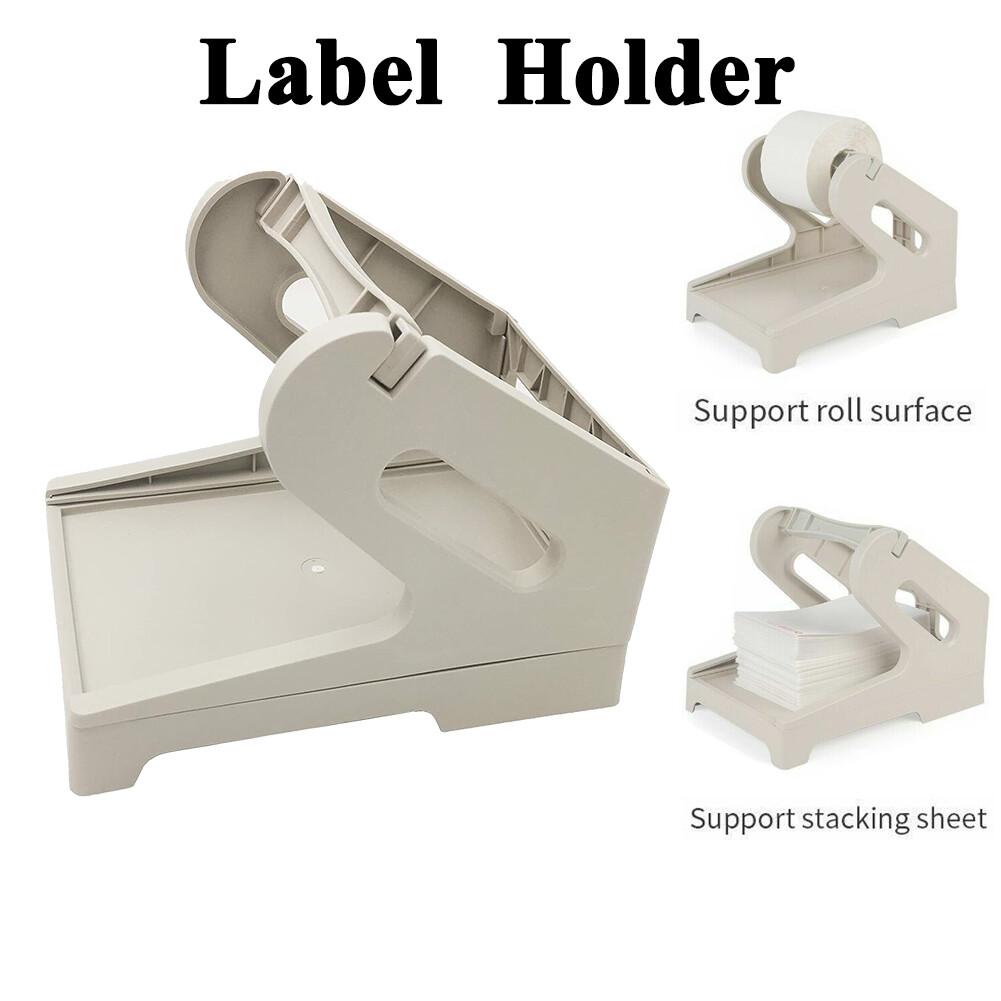 Thermal Label Holder for 4"x6" Roll and Fanfold Labels For Desktop Label Printer