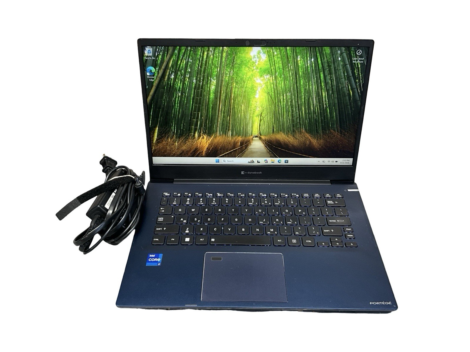 Toshiba DynabookPortege X40-K i7-1260P@2.1ghz 8GB 512gb SSD Win11P W/charger