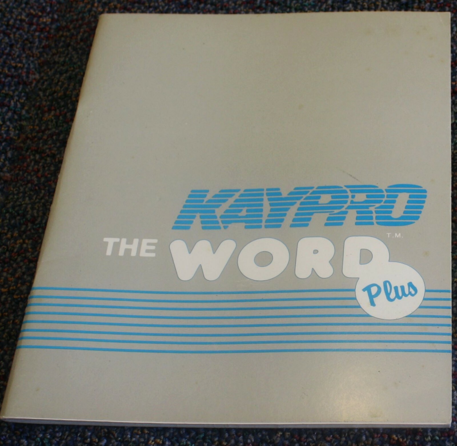 Kaypro 10 Spell Checker Software THE WORD PLUS 1982 V. 1.2 + MANUAL ONLY