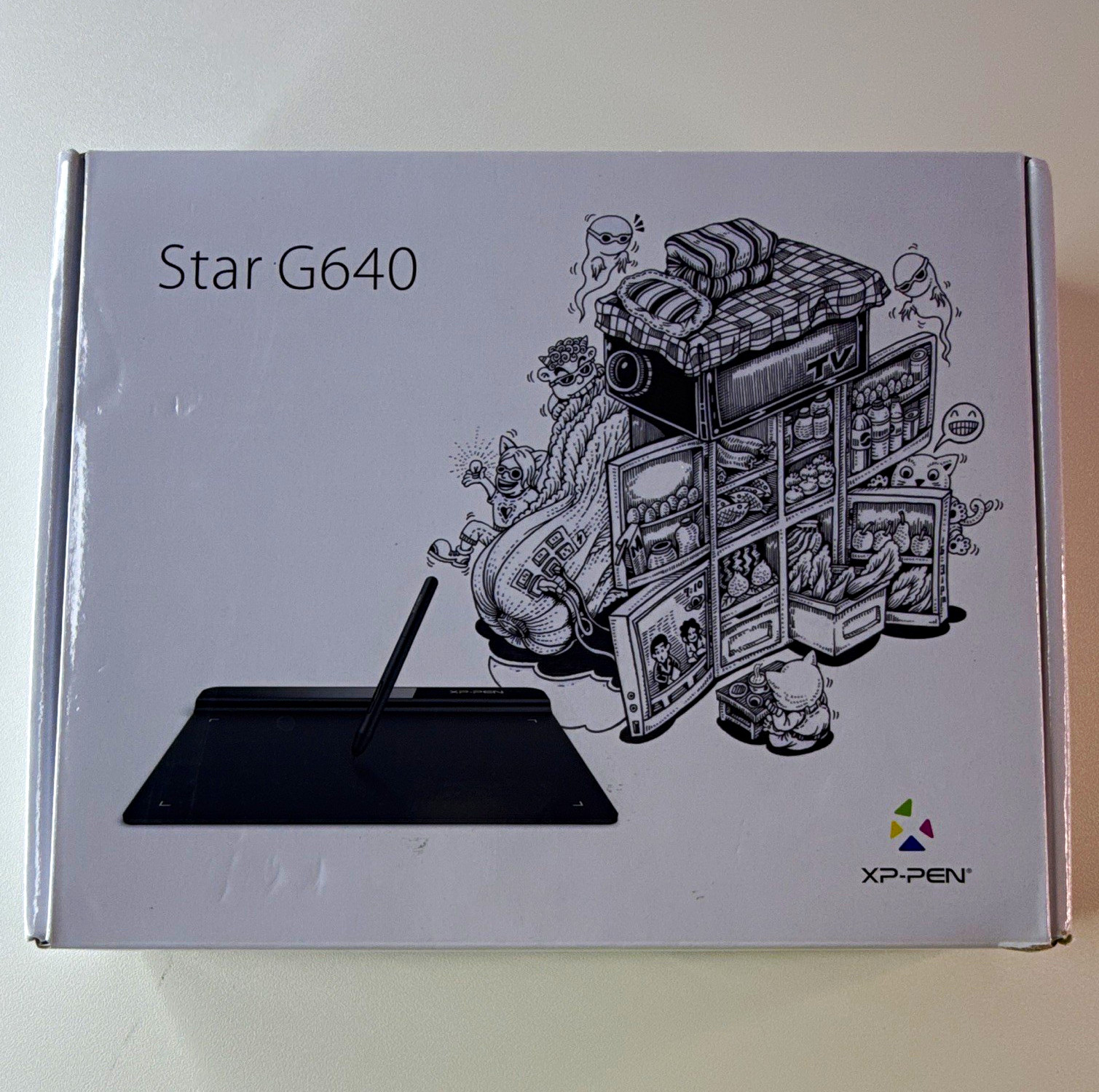 XP-PEN Star G640 Drawing Graphics Tablet Digital Pen Tablet Stylus Original Box