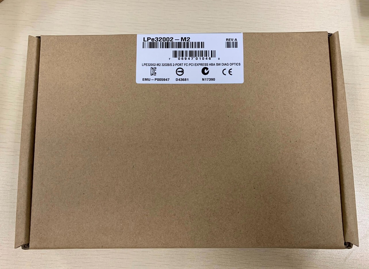 1pcs new LEX LPE32002-M2 32gb Dual Port Pcie 3.0 Fibre Channel Host BusAdapte LP