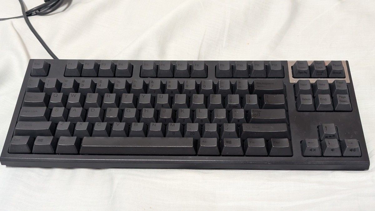 Topre REALFORCE R2 TKL R2TLA-USV-BK Keyboard Black Japan Cleaned Tested