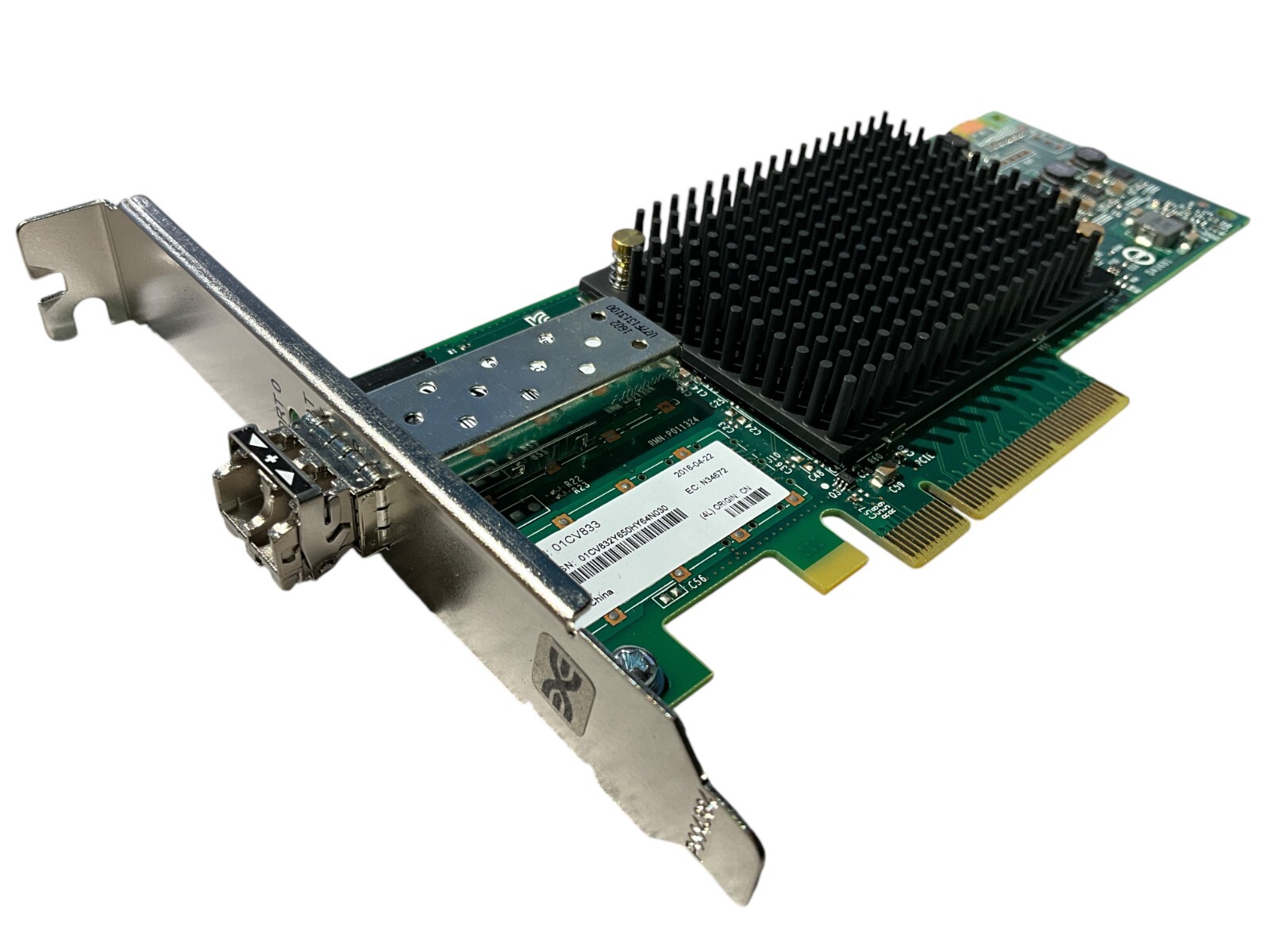 01CV833 01CV832 LENOVO Emulex 16GB Gen6 Single-Port Fiber HBA (Full Height)