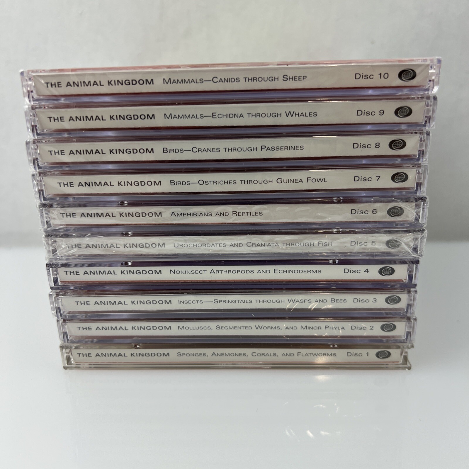 The Animal Kingdom CD 10 Disks  8 Of 10 Disks New & Sealed VTG Merriam Webster