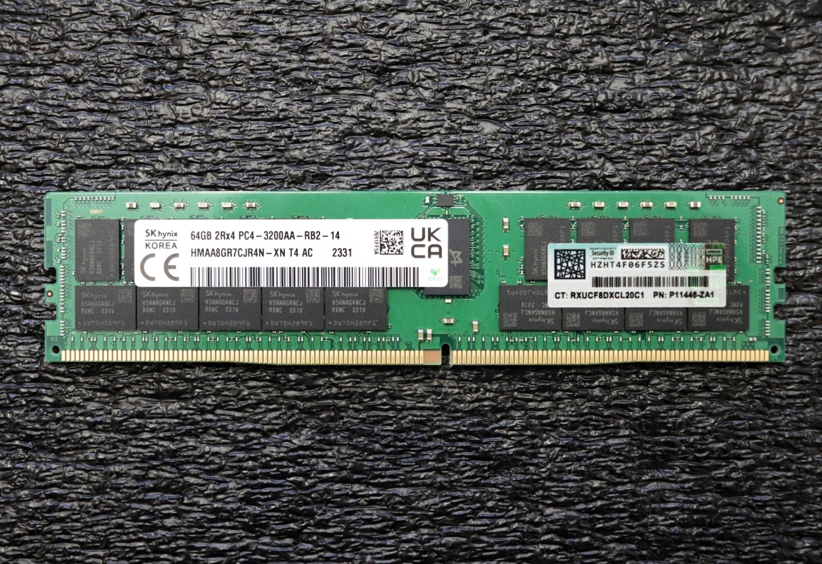 HPE P11446-ZA1 64GB PC4-25600 DDR4-3200 2Rx4 ECC Server Memory Ram