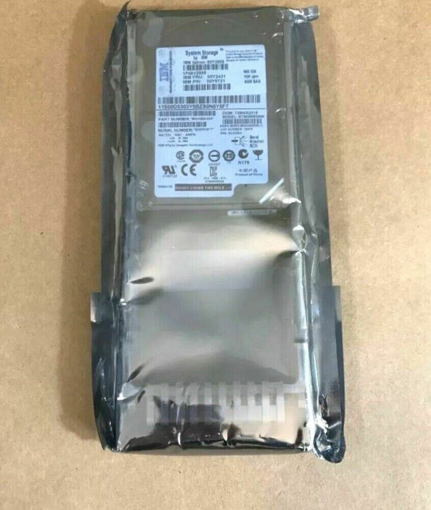 FOR IBM Storwize V3700 00Y2431 00Y2505 00MJ147 900G 10K SAS 2.5 Hard Drive
