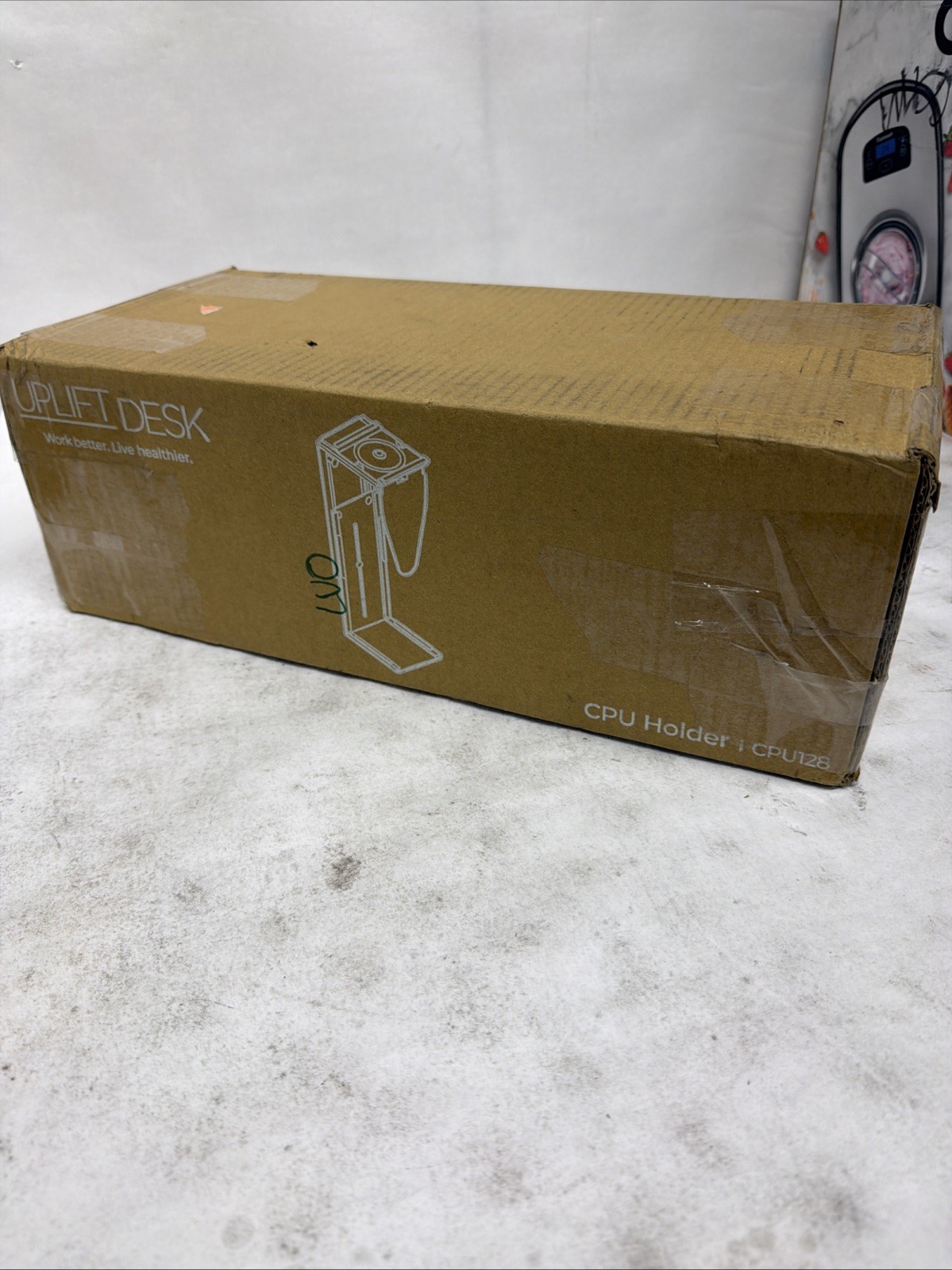 BRAND NEW - Uplift Desk Extension CPU Holder Adapter CPU128-NTS No Track Spacer 