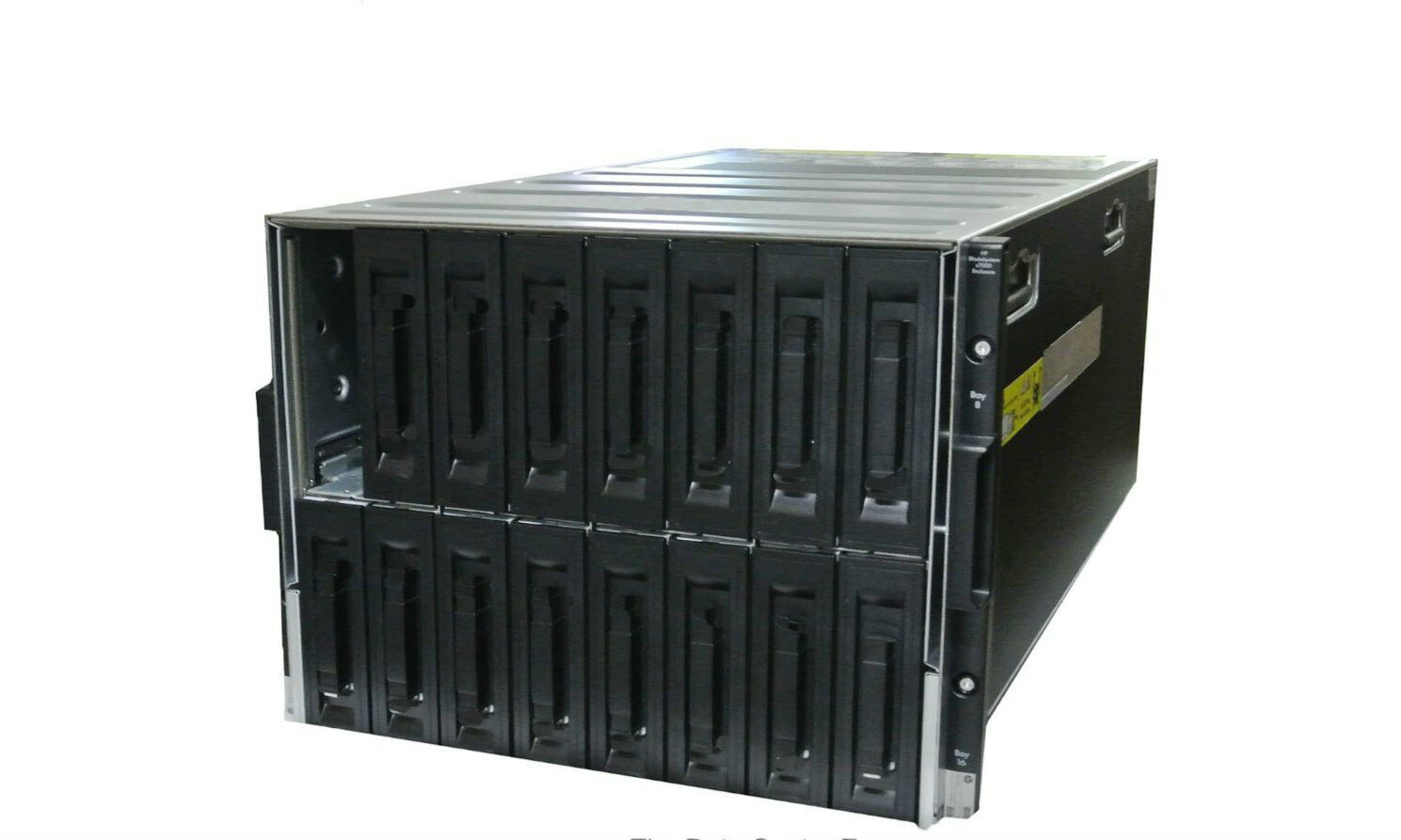HP Blade System BLC7000 G2 Chassis 2x 8GB Switch Module 6x 2450W 10x Fans 2xOA