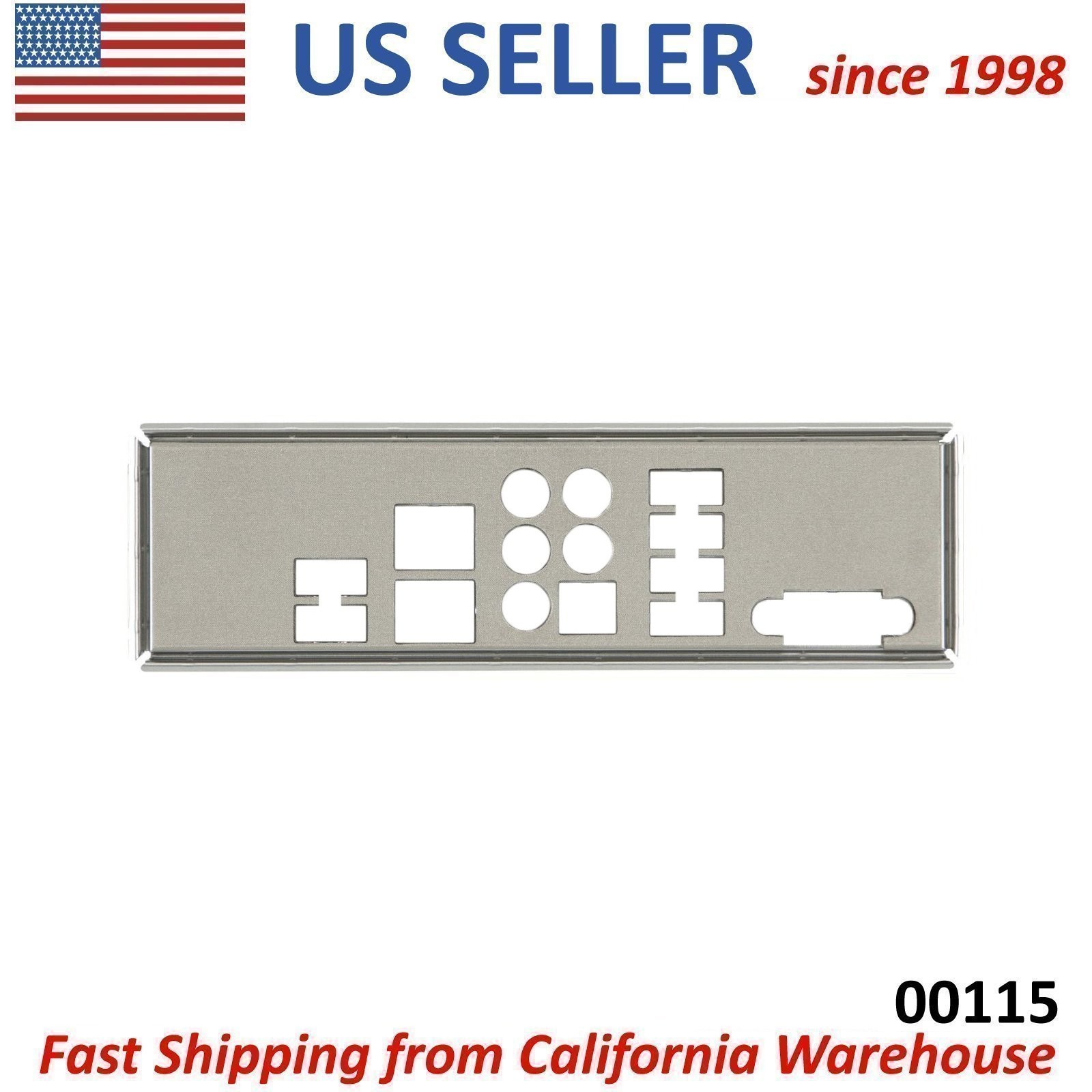 I/O Shield MCP-260-00115-0N for SuperMicro X11dai X11DAi-N Series Motherboards