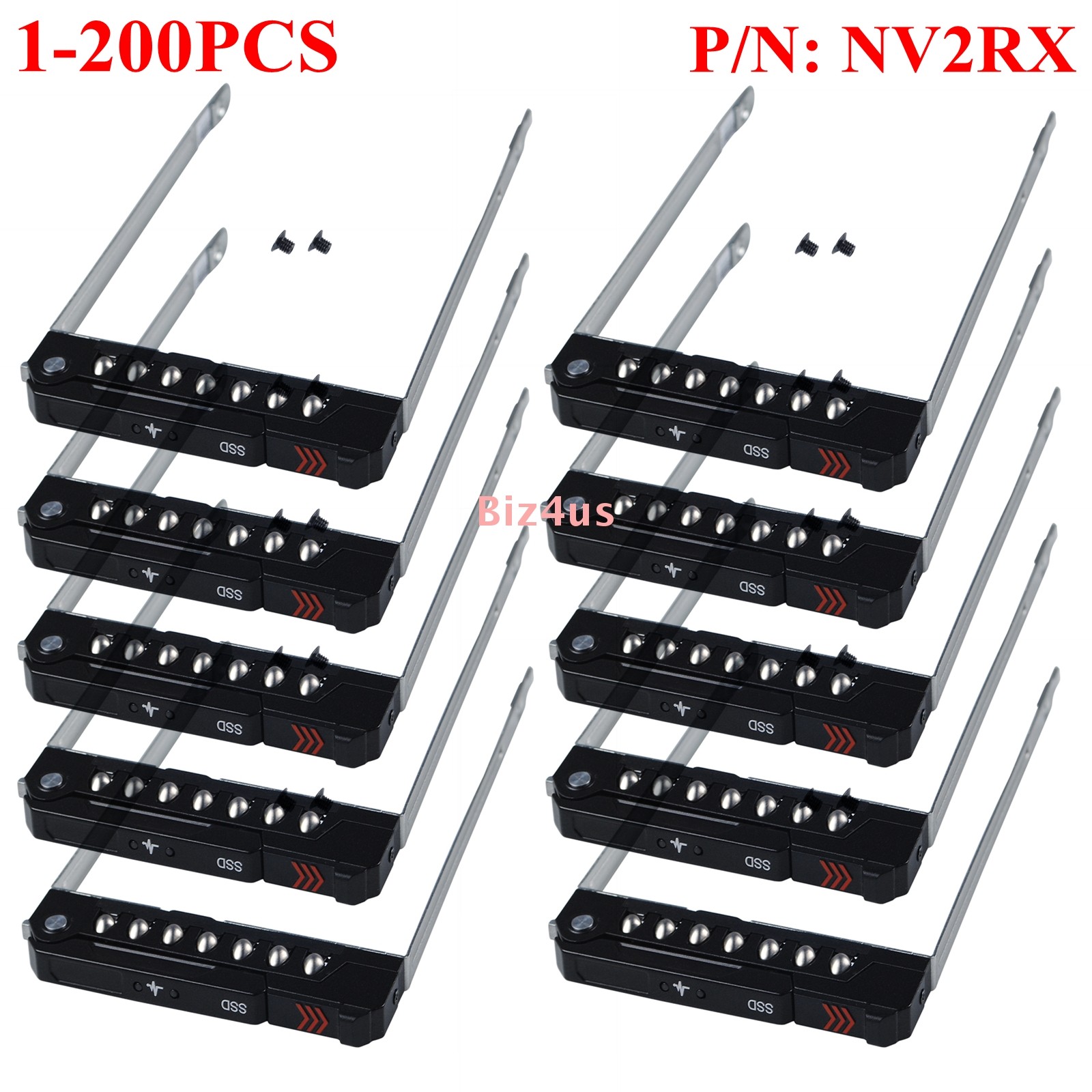 Lot E3 E3.s NVMe SSD Tray Caddy forDell Poweredge Gen16 G17 R660 R670 R760 NV2RX