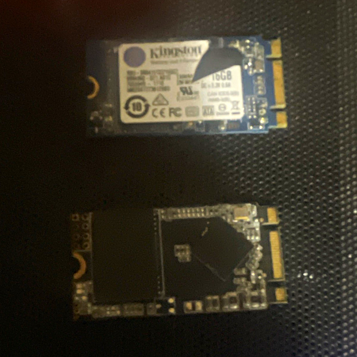Kingston 16GB mSATA Internal SSD Solid State Drive + 64GB mSATA SSD
