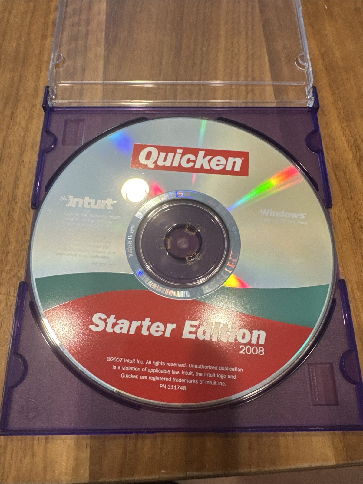 Intuit Quicken Starter Edition 2008