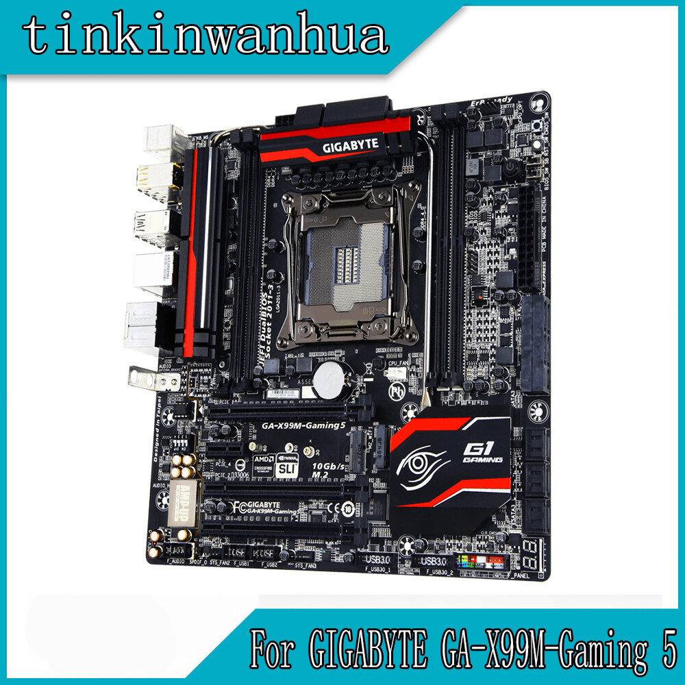 For GIGABYTE GA-X99M-Gaming5 System Board LGA2011-v3 DDR4 64G Motherboard Test