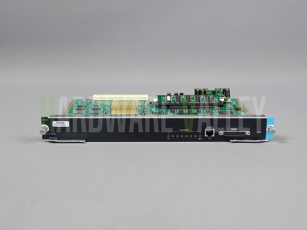 Cisco WS-X4012 Catalyst 4000 Supervsr. I, Console (DB-25) & Mgt. (RJ-45)