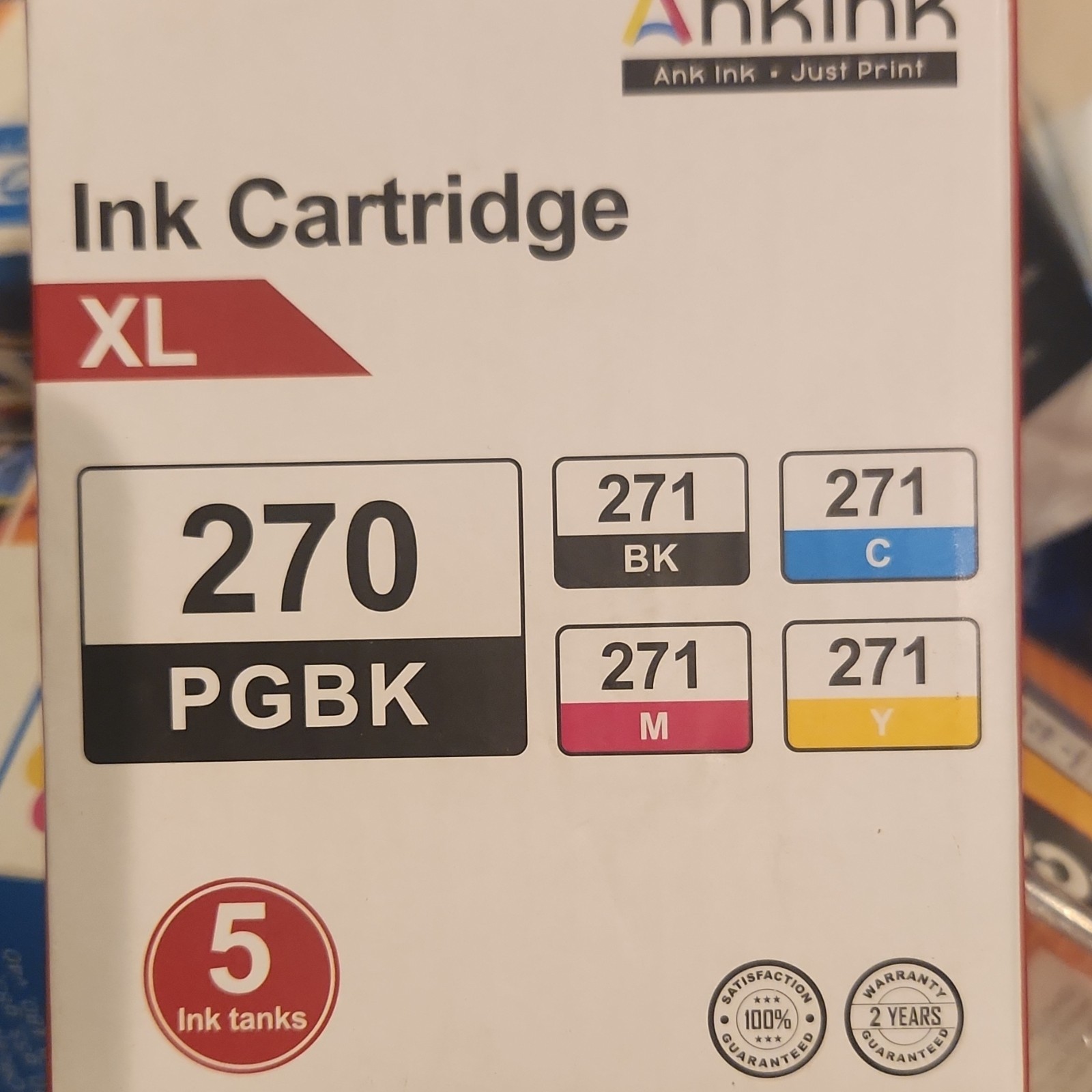 Ankink Ink Cartridge Xl  270pgblk