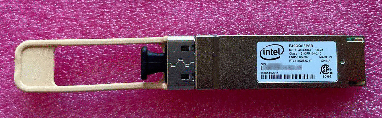 New INTEL E40GQSFPSR FTL410QE2C-IT QSFP-40G-SR4 150m QSFP Optical Transceiver
