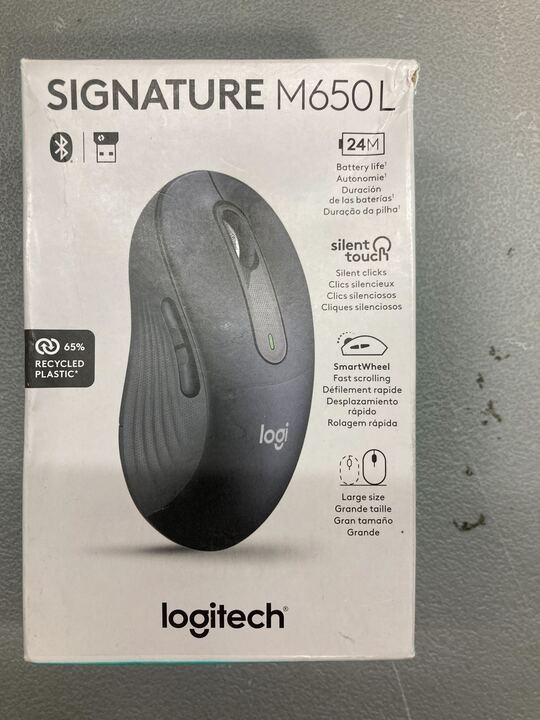 Logitech Signature M650 L Full-size Wireless Scroll Mouse MR