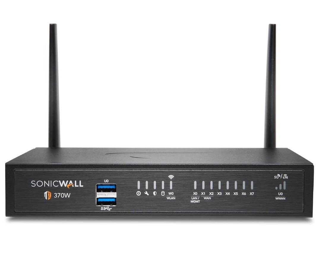 SonicWall TZ370W Wireless-AC TotalSecure 1 YR Threat Edition  02-SSC-7289  NEW