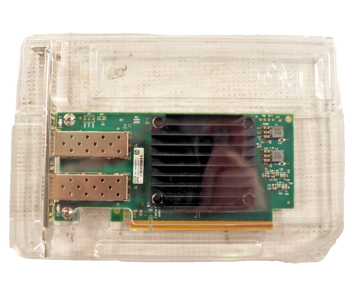 HPE P16004-001 P13186-001 MLN-CX512F 10/25GbE 2-Port SFP28 Ethernet Card High