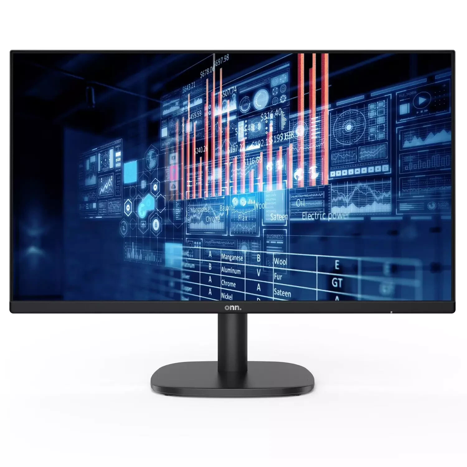 Onn 22" FHD 1920x1080 100hz Bezel-Less Monitor - NEW MODEL (100140681) - [LN]™