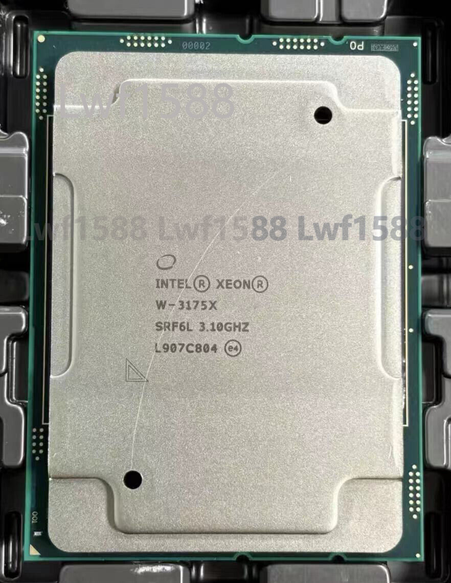 Intel Xeon W-3175X SRF6L 28-core 3.1GHz 255W LGA3647 CPU processor
