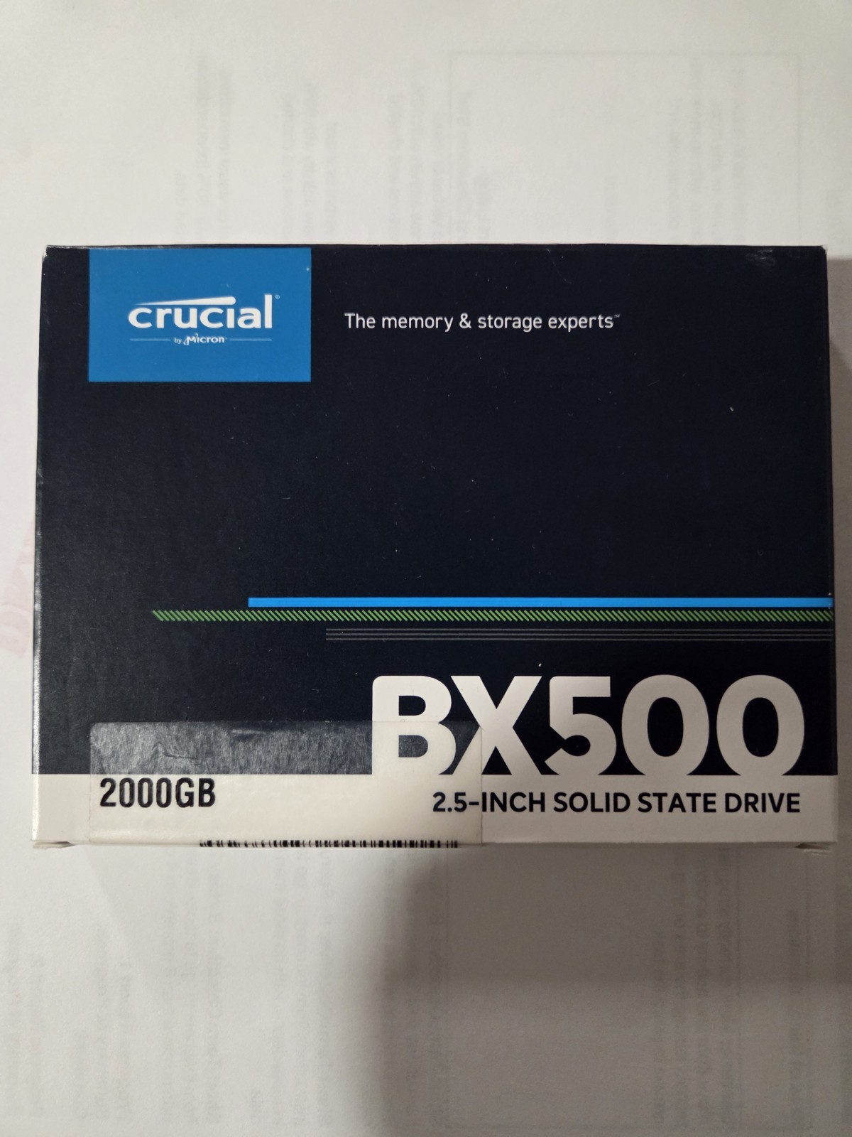 Crucial BX500 2000GB 2.5 in Internal SSD Solid State Drive SATA SSD