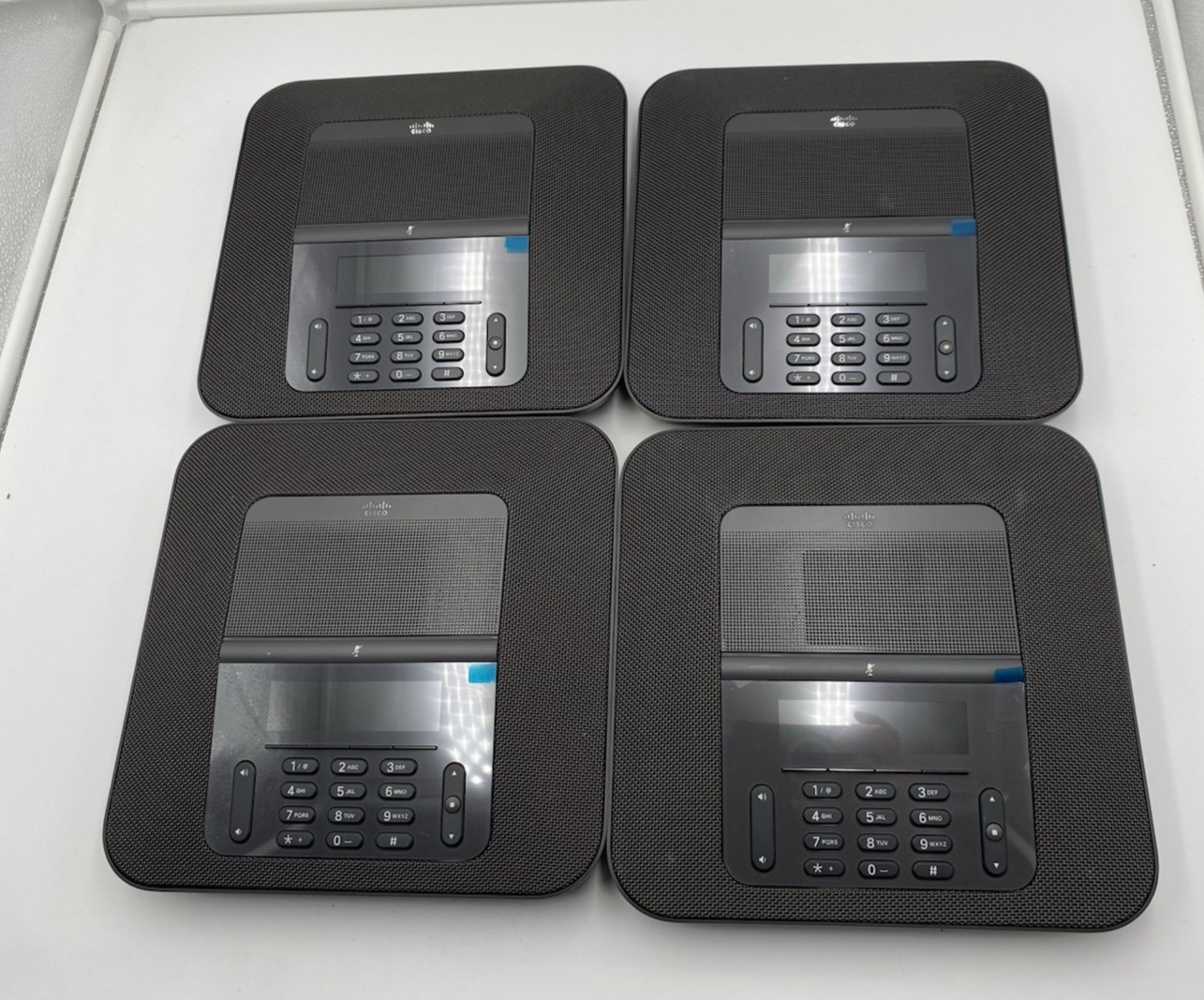 LOT OF 4 Cisco CP-8832-K9 IP Conference Phone