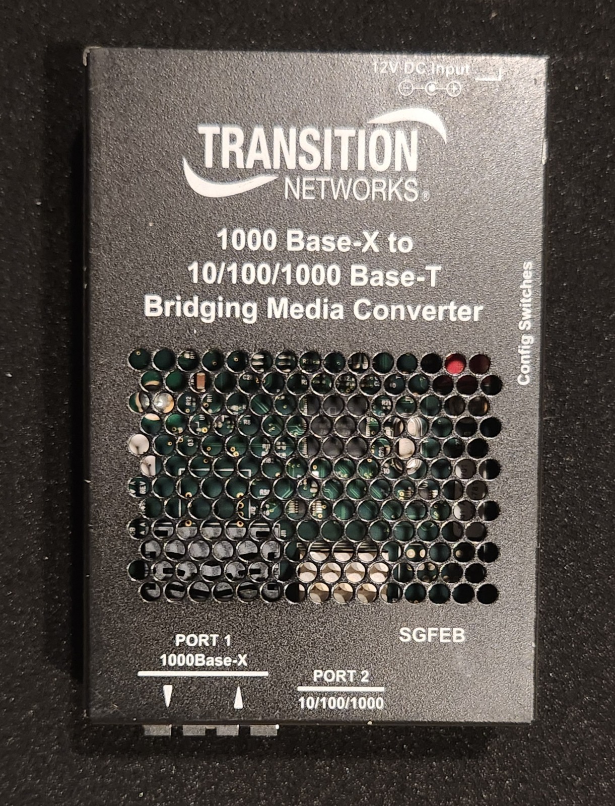 Transition Networks SGFEB1013-130 Gigabit Ethernet Fiber Media Converter SC...