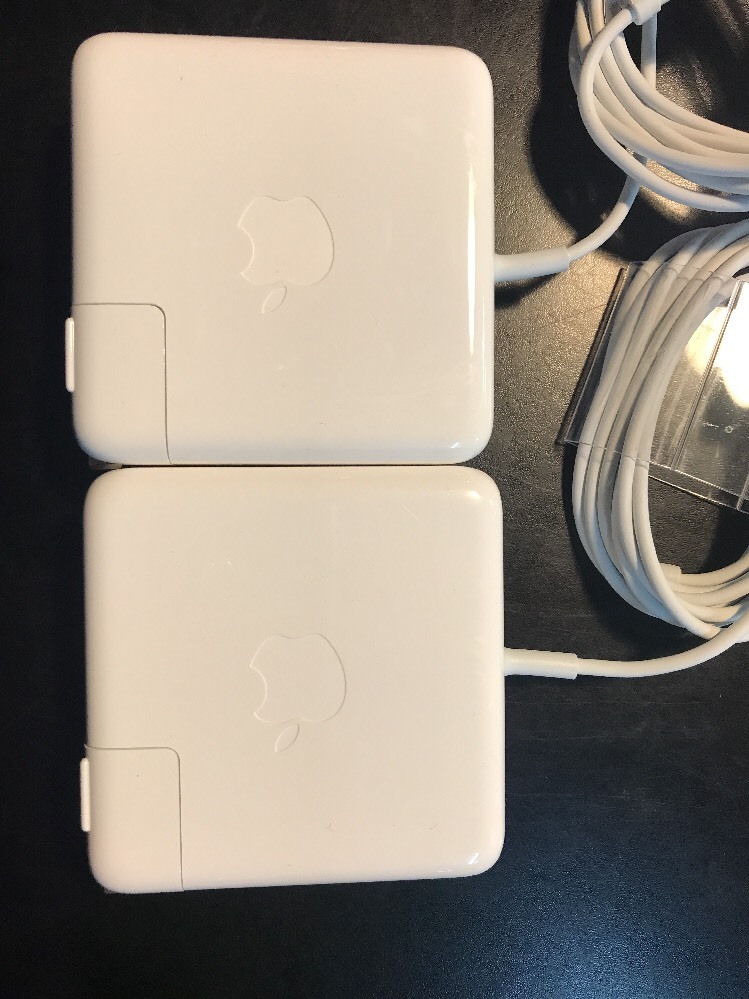 Lot of 2 100% Genuine Apple 85W MagSafe 2 Adapter ( MacBook Pro Retina) A1424