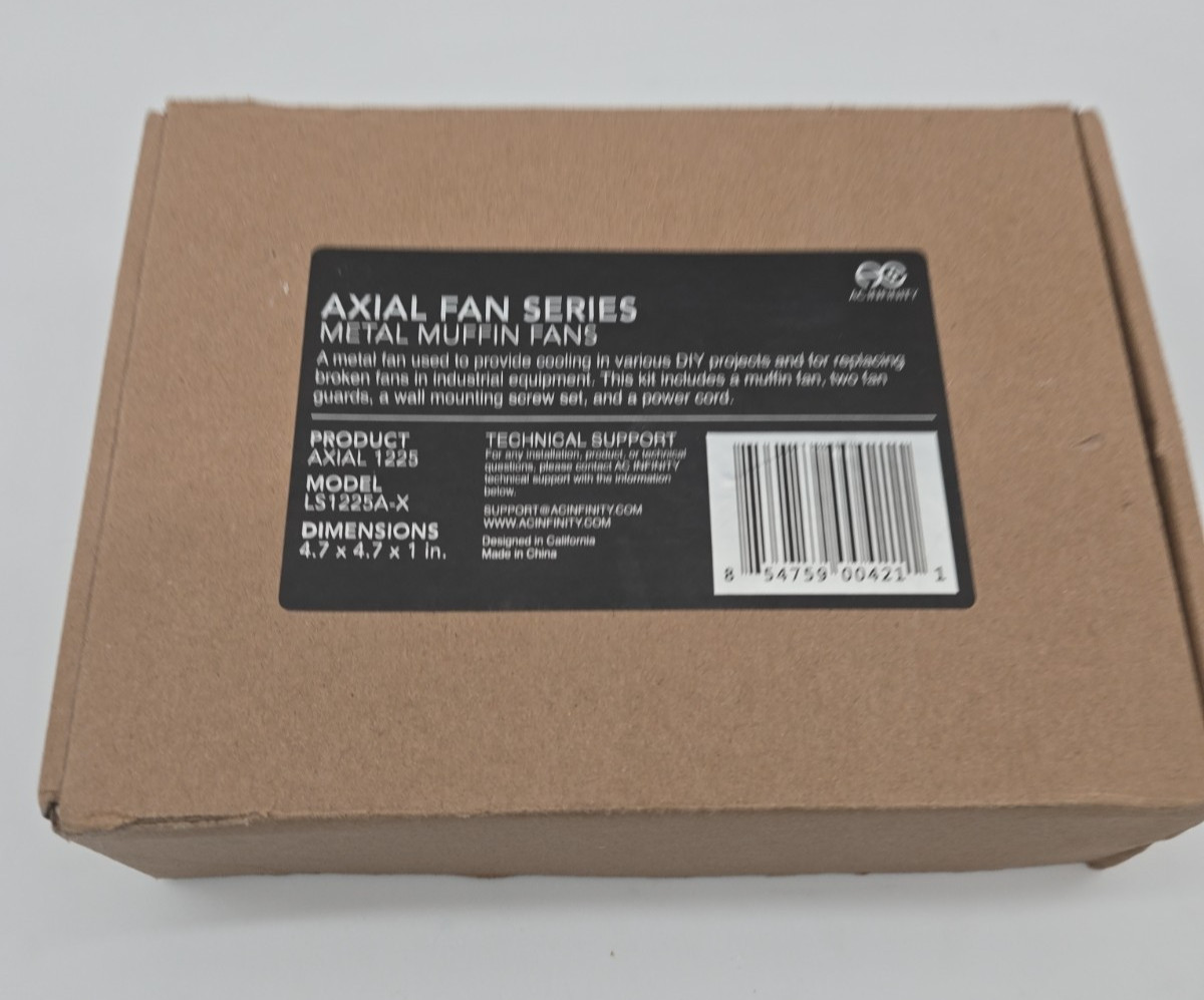 AC Infinity Axial Fan LS1225A-X