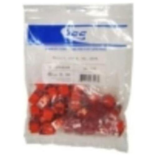 ICC Cat.6 Modular Connector - 25 Pack - 1 x RJ-45 Network - Orange (IC107F6COR)