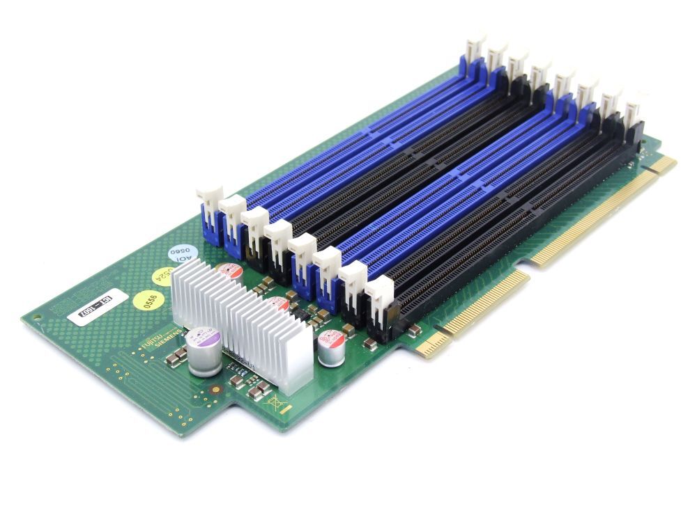 Fujitsu Siemens E325-A10 Memory Riser Card FBDIMM DDR2 Server RAM Adapter Board