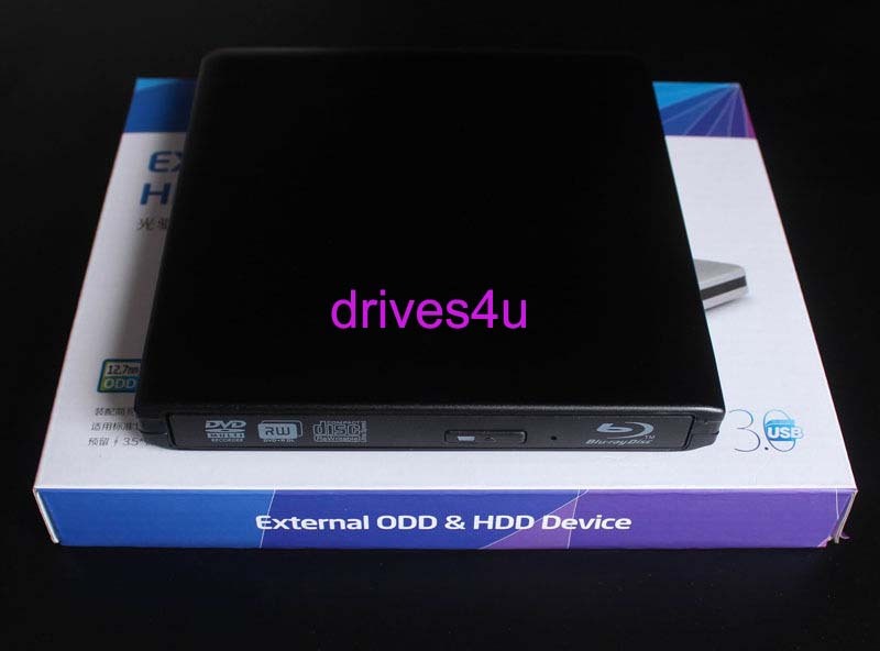 USB3.0 External Pioneer BDR-TD05 6X Blu-Ray Burner Writer BD-RE DVD RW Drive New
