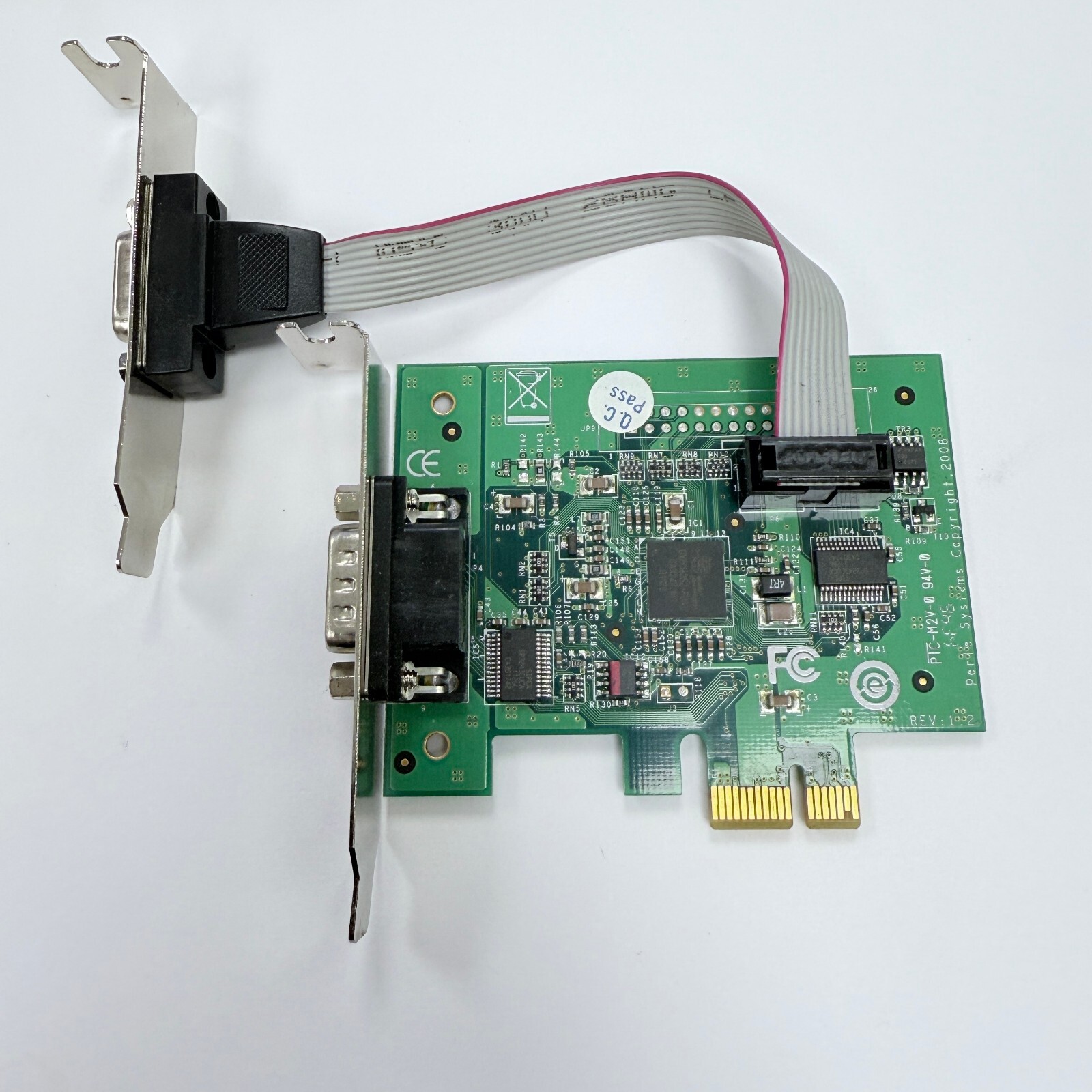 Perle Systems 04003310 SPEED2 LE Express Dual Serial Ports PCI-e Adapter Card