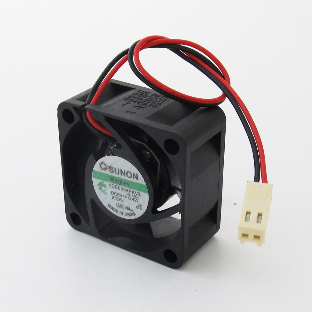 1pc SUNON MagLev DC Cooling fan KDE0504PKV3 40x40x20mm 4020 DC 5V 0.4W 2pin/wire