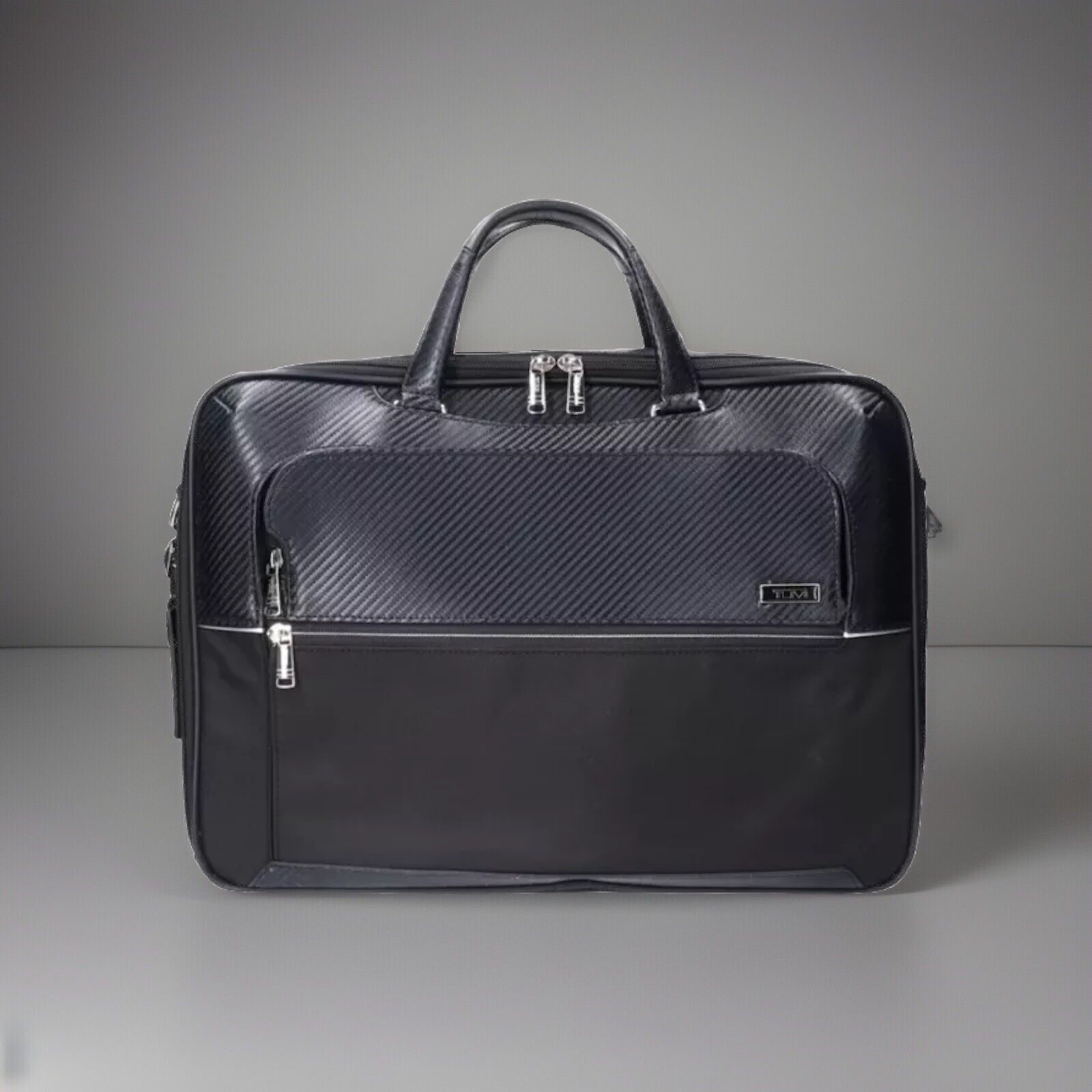 Tumi 30310D0 Slim Laptop Brief - Carbon Fiber Nylon - High-End Executive Bag