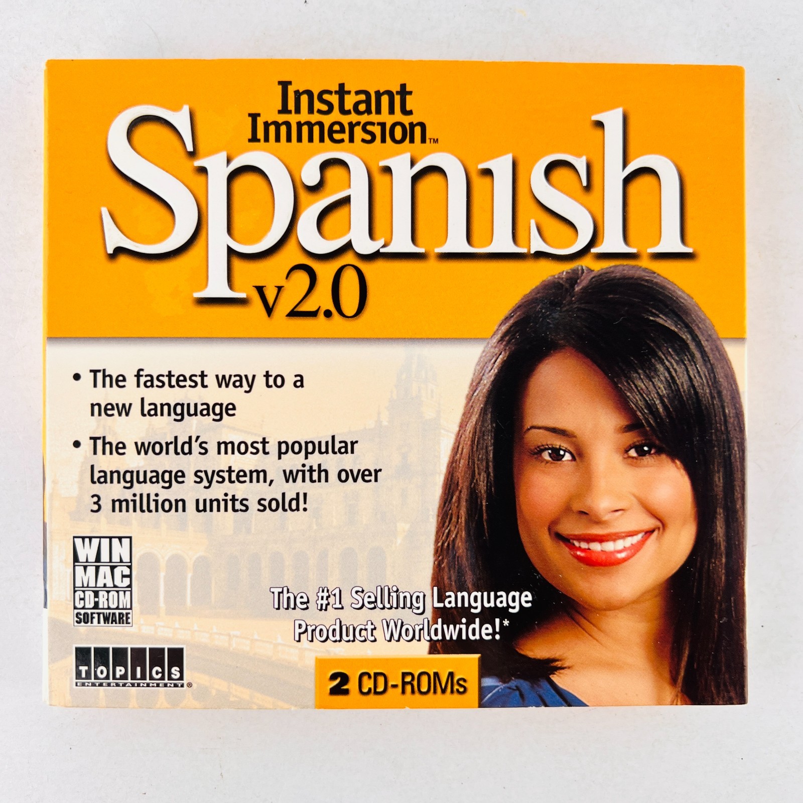 Spanish v2.0 Instant Immersion PC Win Mac CD-ROM New Sealed Software