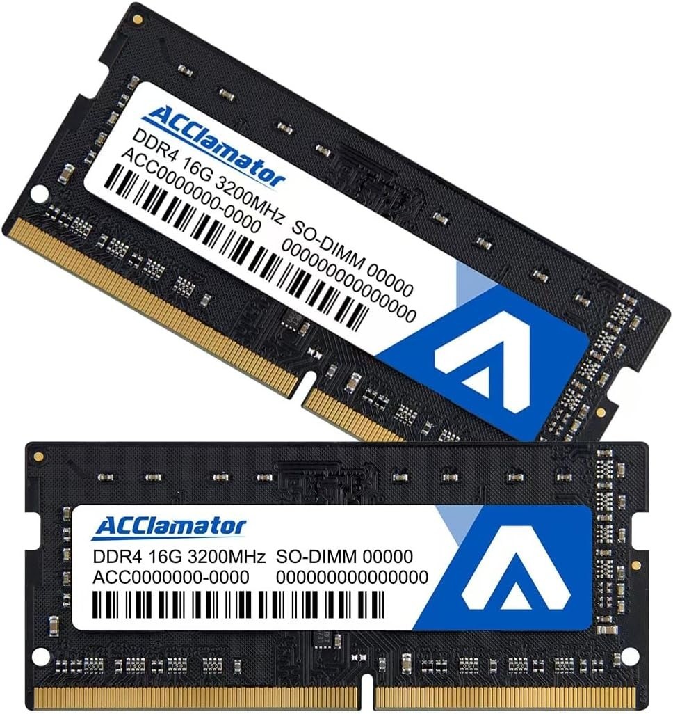 Acclamator 32GB DDR4 RAM (2X16GB) 3200MHz High Performance Memory Module