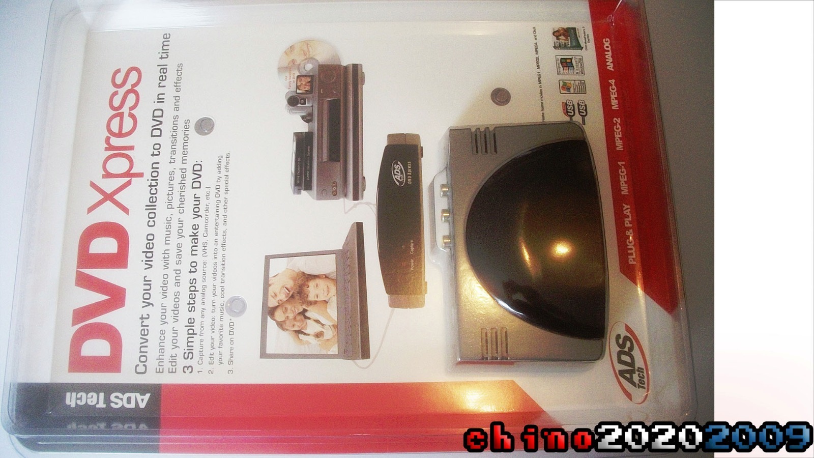 ADS Tech DVD Xpress  BRAND NEW   convert video to dvd