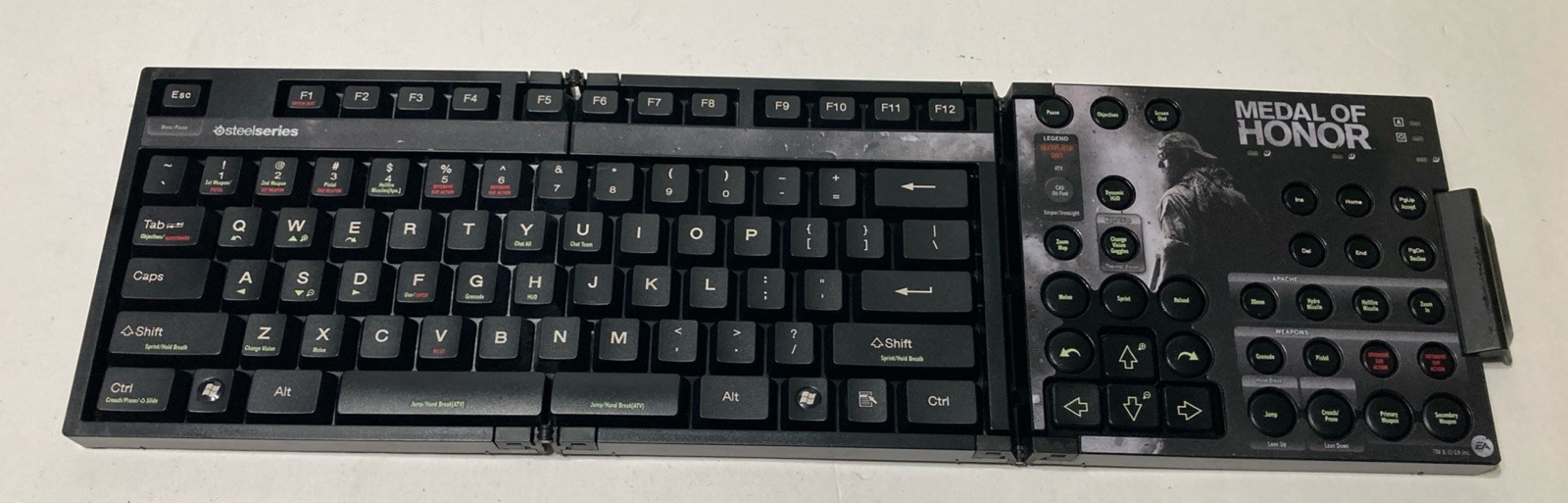 Steelseries Zboard Interchangeable Interface Keyset For Medal Of Honor