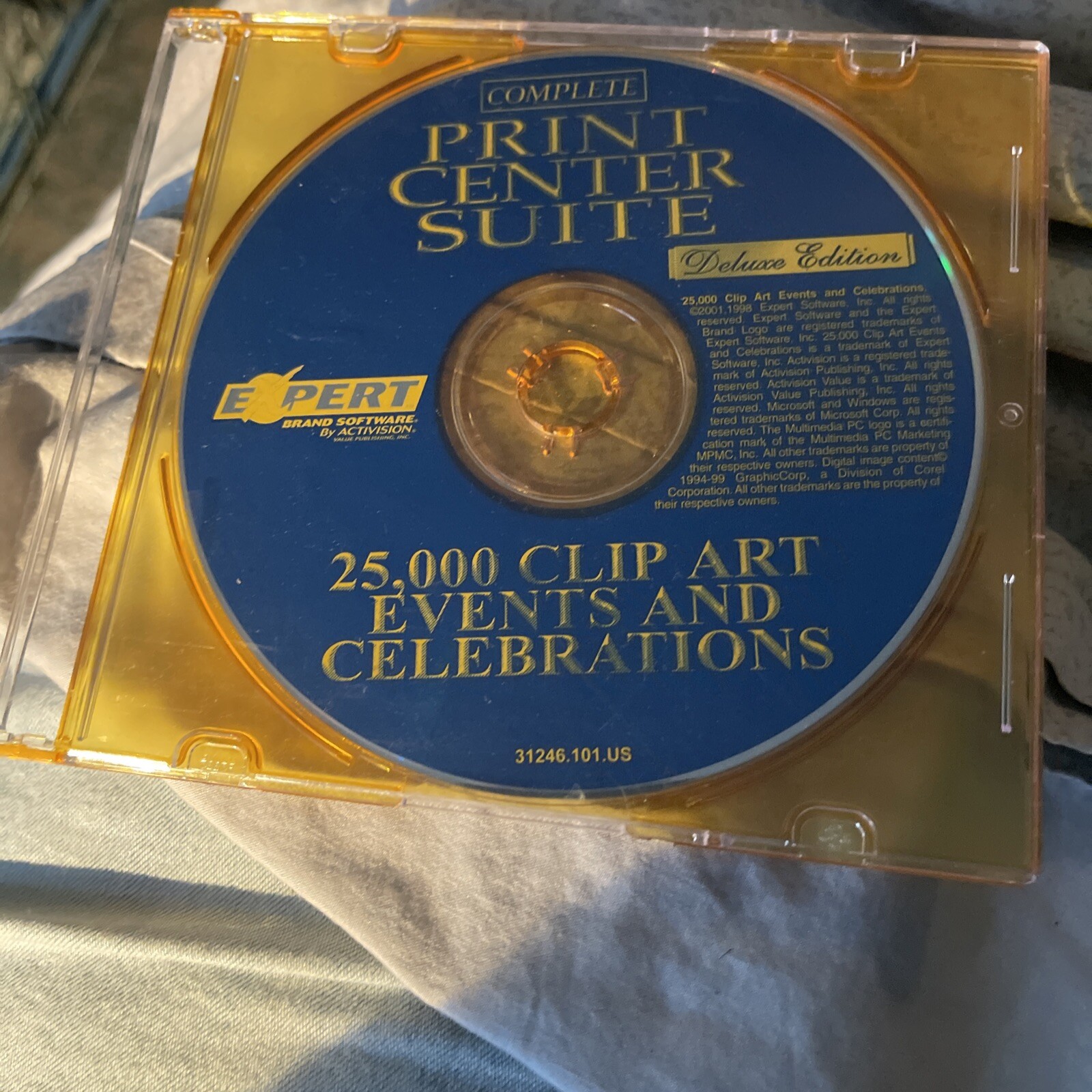 print center suite 25,000 clip art   Disc Only