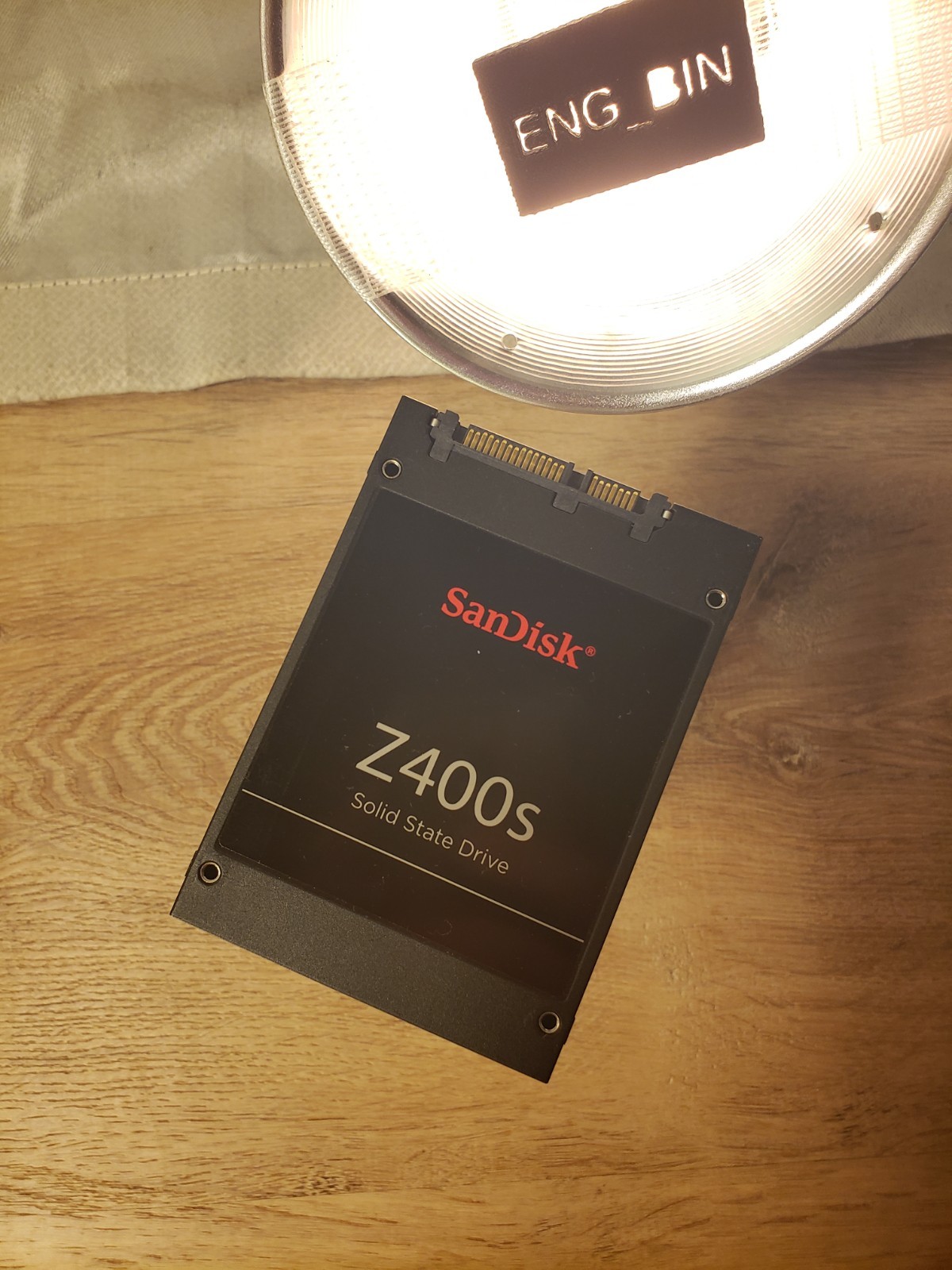 [057ISS] 2.5" SATA SSD -- SanDisk 128GB -- LIGHTLY USED, SMART DATA POSTED