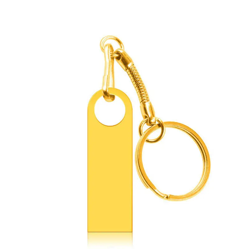 Personalized Custom logo compact USB Flash Drives Memory Metal U Disk PC Photo