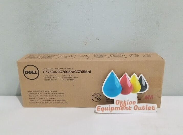 Dell C3760n/C3760dn/C3765dnf Magenta Toner - 3000 pg standard yield - 8JHXC