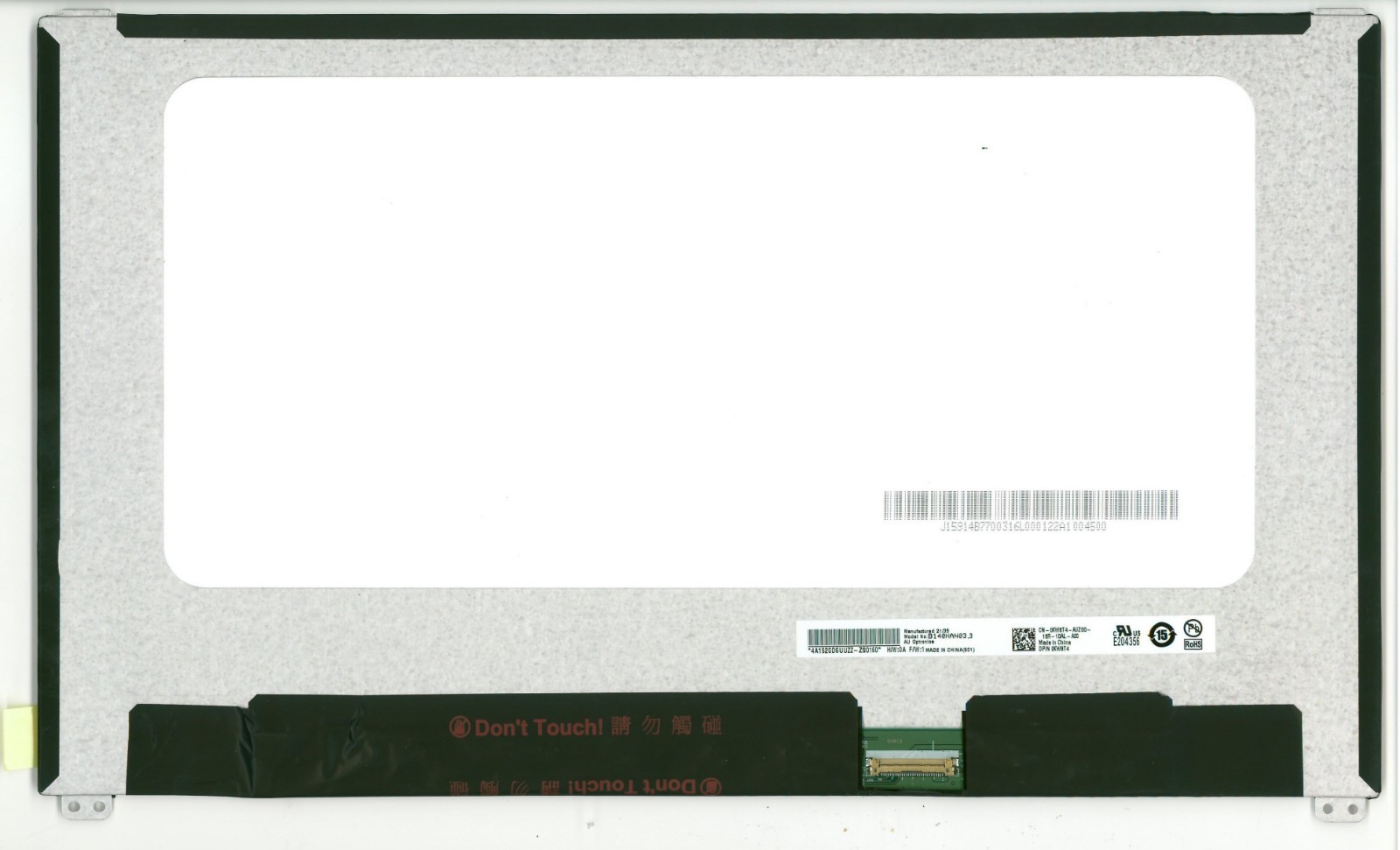 C-Grade N140HCE-G52 fits B140HAN03.3 NV140FHM-N47 30pin LCD Screen FHD