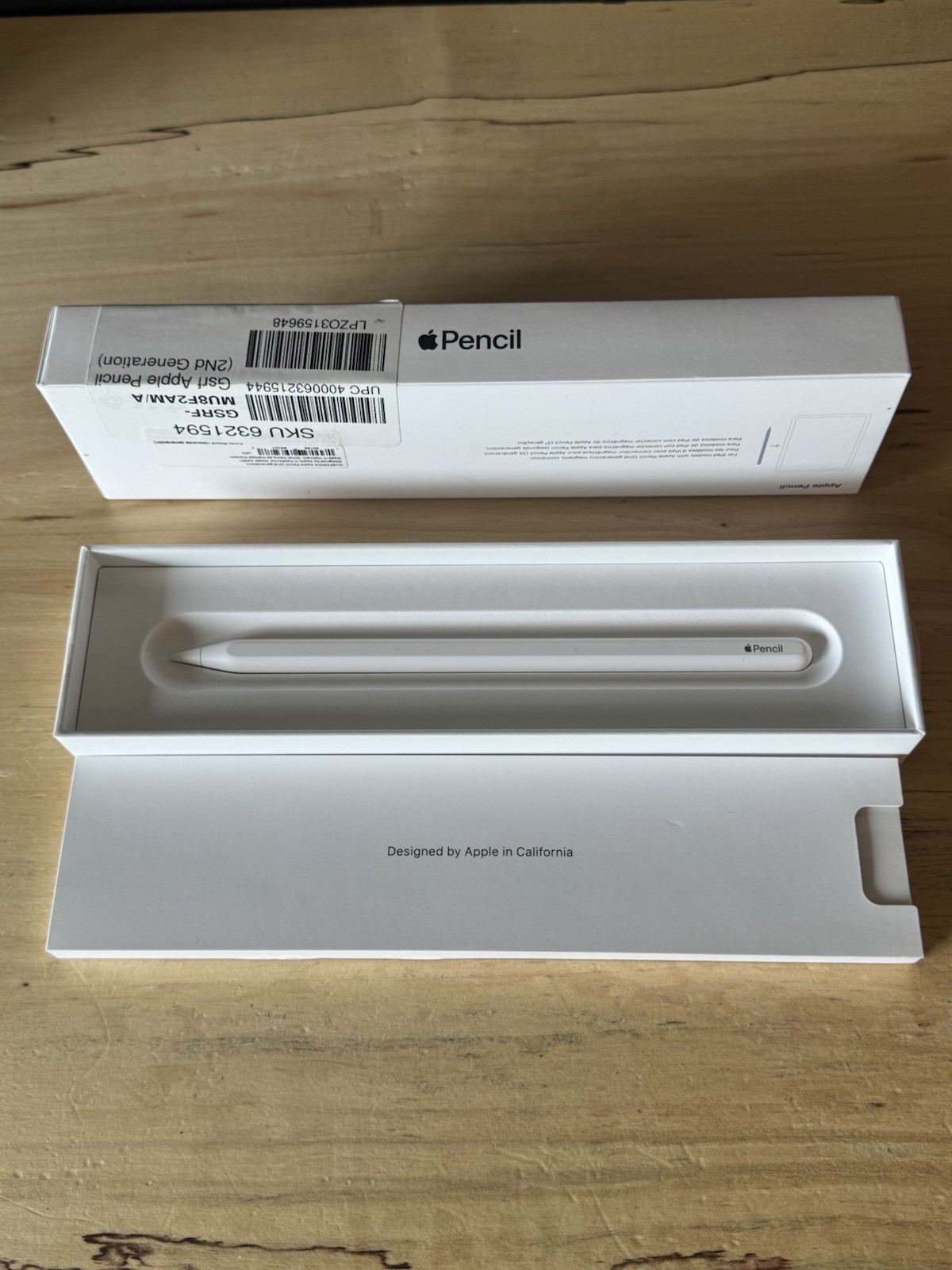 Apple - Geek Squad Certified Pencil (2nd Generation) - White