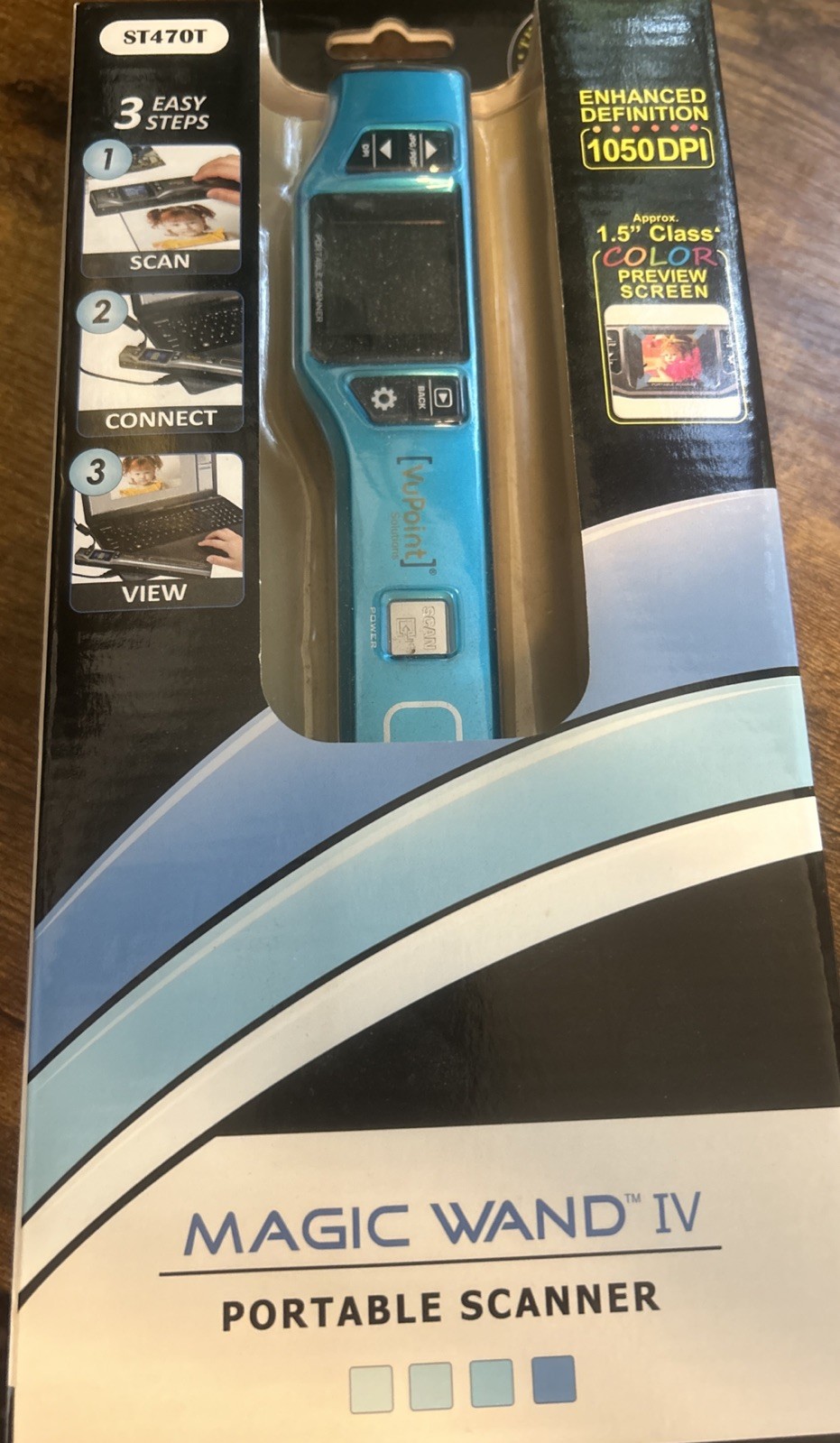 vupoint magic wand portable scanner ST470T