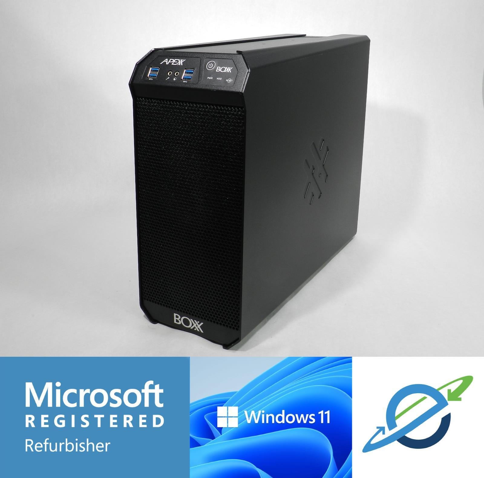 BOXX APEXX S3.04 | i9-9900K | 32GB | 512GB | GTX1050 Ti | ASRock Z390 | WIN11PRO